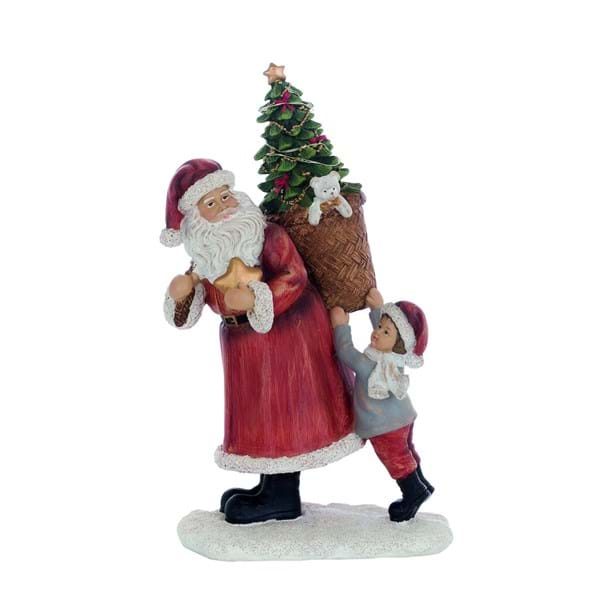 DECORO SANTA CLAUS CON LED